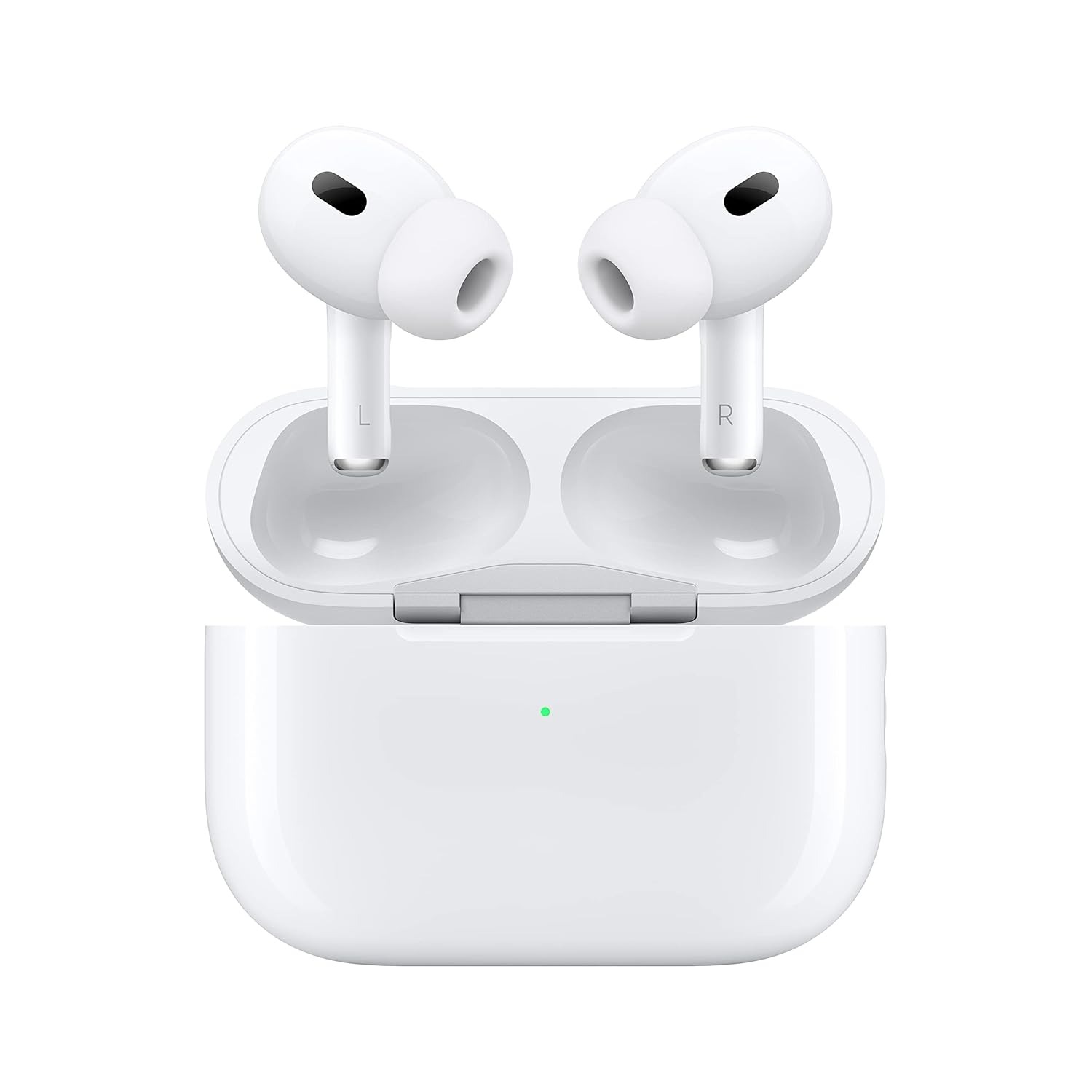 apple airpods pro (2nd generation) with magsafe case (usb‑c) ​​​​​​​(white)