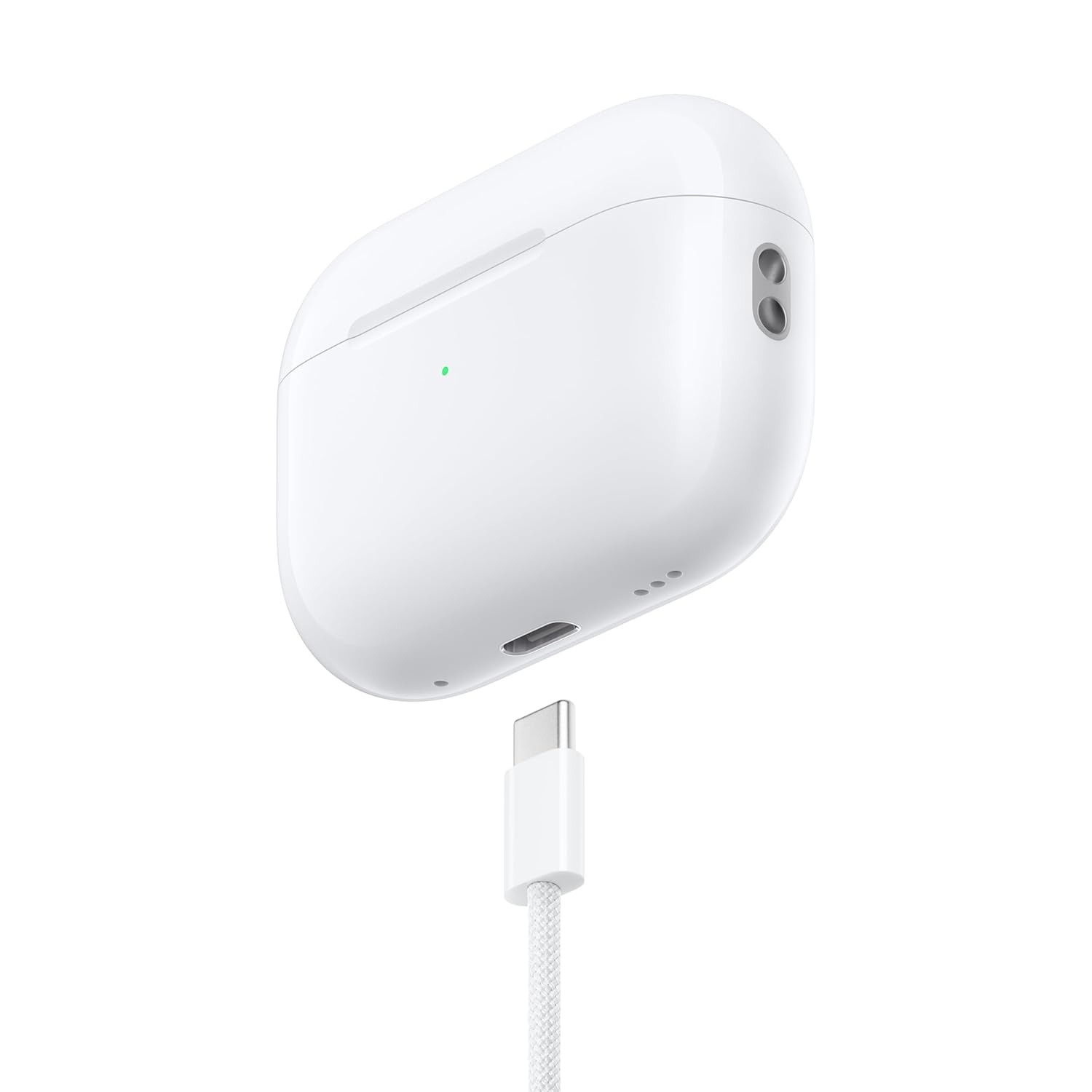 apple airpods pro (2nd generation) with magsafe case (usb‑c) ​​​​​​​(white)