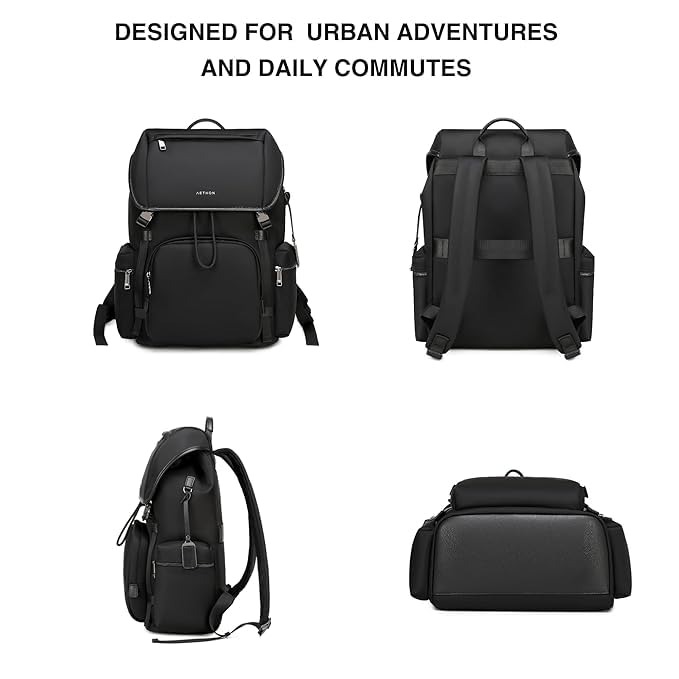 aethon the ridge backpack | 15.6 inch shoulder bag | nylon fabric | separate laptop compartment | adjustable straps | waterproof design | travel bag