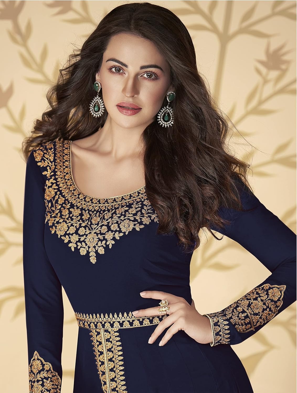 divine international trading co women's faux georgette semi stitched top with santoon fabric bottom and faux georgette dupatta embroidered front slit anarkali dress divine international trading co women's faux georgette semi stitched top with santoon fabric bottom and faux georgette dupatta embroidered front slit anarkali dress