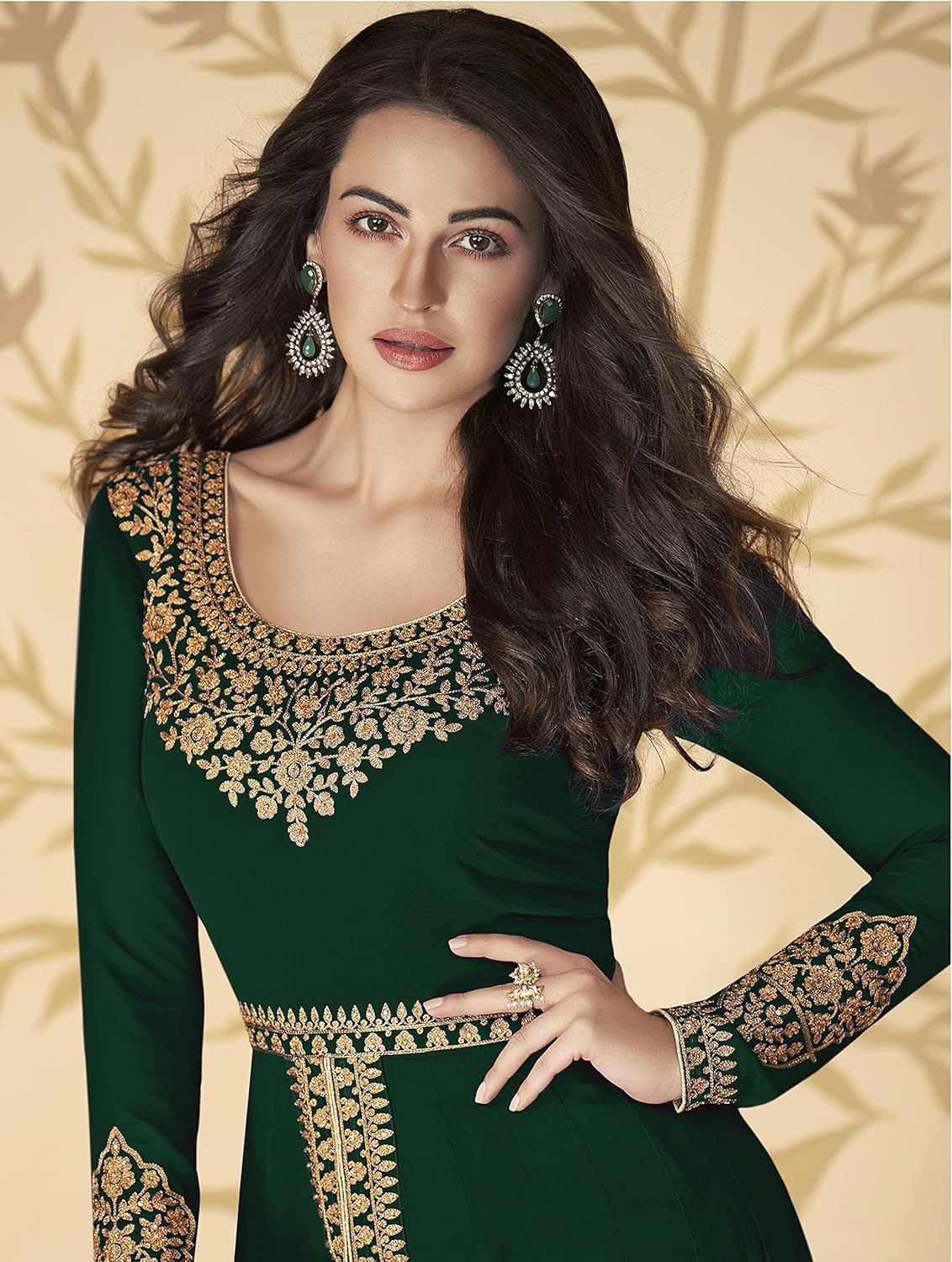 divine international trading co women's faux georgette semi stitched top with santoon fabric bottom and faux georgette dupatta embroidered front slit anarkali dress divine international trading co women's faux georgette semi stitched top with santoon fabric bottom and faux georgette dupatta embroidered front slit anarkali dress